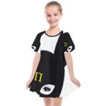 Bunny Girl Mask Kids  Smock Dress