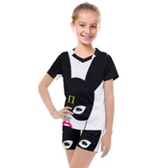 Kids  Mesh T-Shirt and Shorts Set 