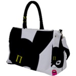 Bunny Girl Mask Duffel Travel Bag