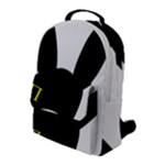 Bunny Girl Mask Flap Pocket Backpack (Large)