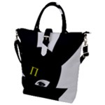 Bunny Girl Mask Buckle Top Tote Bag