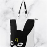 Bunny Girl Mask Double Zip Up Tote Bag