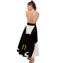 Backless Maxi Beach Dress 