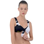 Bunny Girl Mask Front Tie Bikini Top