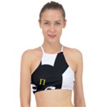 Bunny Girl Mask Racer Front Bikini Top