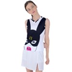 Bunny Girl Mask Women s Sleeveless Sports Top