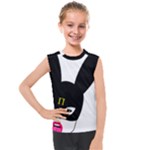 Bunny Girl Mask Kids  Mesh Tank Top