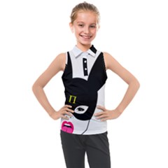 Kids  Sleeveless Polo T-Shirt 