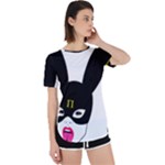 Bunny Girl Mask Perpetual Short Sleeve T-Shirt