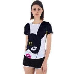 Back Cut Out Sport T-Shirt 