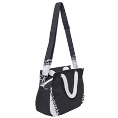 Rope Handles Shoulder Strap Bag 