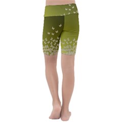 Kids  Lightweight Velour Cropped Yoga Leggings 