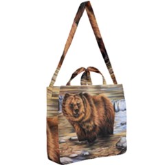 Square Shoulder Tote Bag 