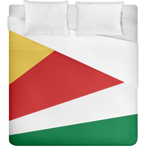 Seychelles flag Duvet Cover (King Size) from ArtsNow.com