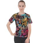 Mosaic pieces                                                  Women s Sport Raglan Tee