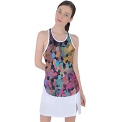 Racer Back Mesh Tank Top 