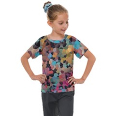 Kids  Mesh Piece T-Shirt 