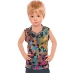 Mosaic pieces                                                  Kids  Mesh Tank Top