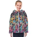 Mosaic pieces                                                   Kids  Hooded Puffer Jacket