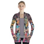 Mosaic pieces                                                   Women s Open Front Pockets Cardigan