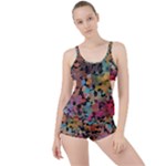 Mosaic pieces                                                   Boyleg Tankini Set