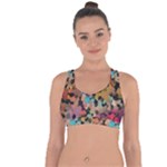 Mosaic pieces                                                       Cross String Back Sports Bra