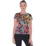 Mosaic pieces                                                   Short Sleeve Sports Top