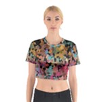 Mosaic pieces                                                    Cotton Crop Top