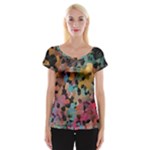 Mosaic pieces                                                    Women s Cap Sleeve Top