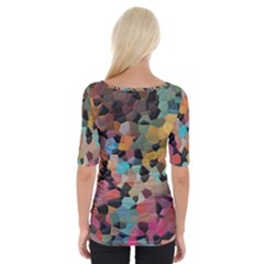 Wide Neckline T-Shirt 