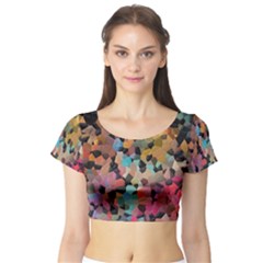 Short Sleeve Crop Top 