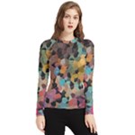 Mosaic pieces                                                   Women s Long Sleeve Rash Guard