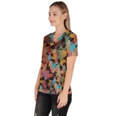 Women s V-Neck Scrub Top 