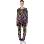 Mosaic pieces                                                   Casual Jacket and Pants Set