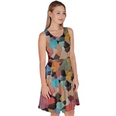 Knee Length Skater Dress With Pockets 