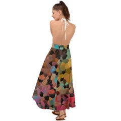 Backless Maxi Beach Dress 