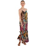 Mosaic pieces                                                       Cami Maxi Ruffle Chiffon Dress