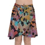 Mosaic pieces                                                       Chiffon Wrap Front Skirt