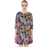 Mosaic pieces                                                  Smock Dress