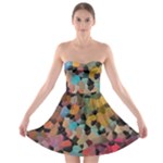 Mosaic pieces                                                    Strapless Bra Top Dress