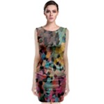 Mosaic pieces                                                         Classic Sleeveless Midi Dress