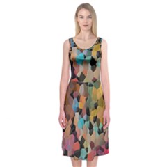 Mosaic pieces                                                   Midi Sleeveless Dress from ArtsNow.com