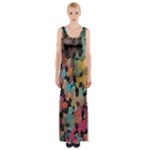 Mosaic pieces                                                    Maxi Thigh Split Dress