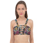 Mosaic pieces                                                  Cage Up Bikini Top