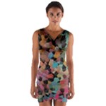 Mosaic pieces                                                       Wrap Front Bodycon Dress