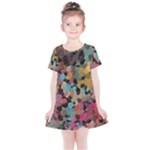 Mosaic pieces                                                   Kids  Simple Cotton Dress