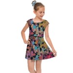 Mosaic pieces                                                   Kids Cap Sleeve Dress