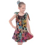 Mosaic pieces                                                Kids  Tie Up Tunic Dress