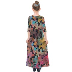 Kids  Quarter Sleeve Maxi Dress 