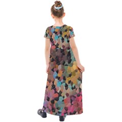 Kids  Short Sleeve Maxi Dress 